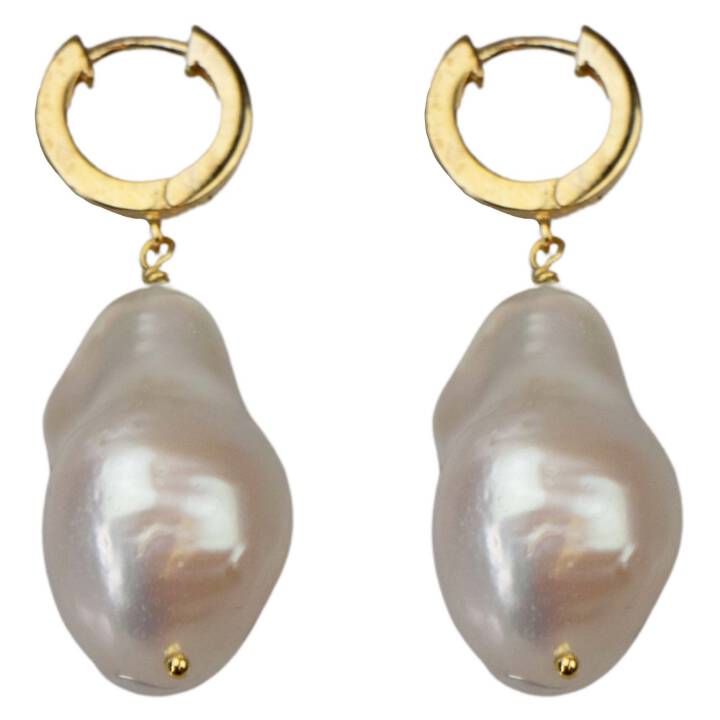 Paula Orecchino Oro nel gruppo Orecchini / Orecchini di perle presso SCANDINAVIAN JEWELRY DESIGN (05454G)
