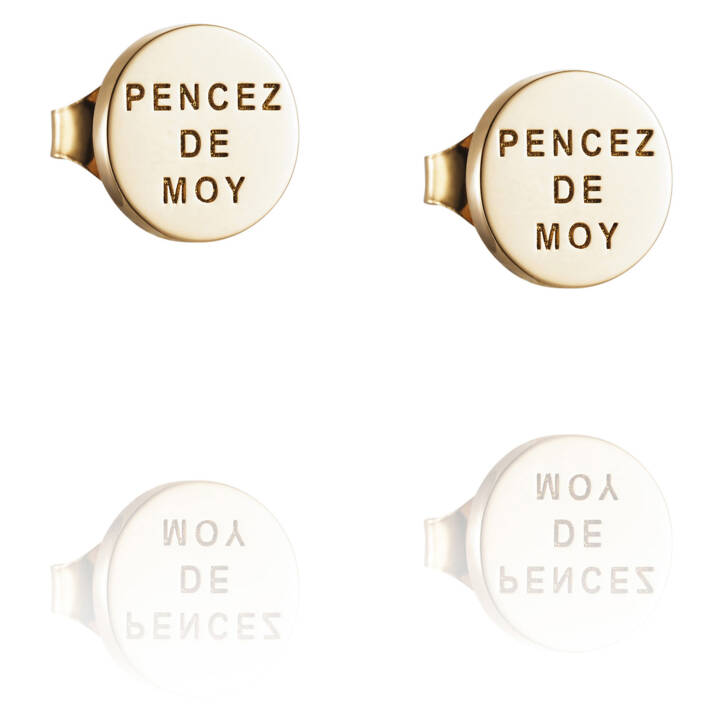 Mini Pencez De Moy Orecchino Oro nel gruppo Orecchini / Orecchini d'oro presso SCANDINAVIAN JEWELRY DESIGN (12-101-01076-0000)
