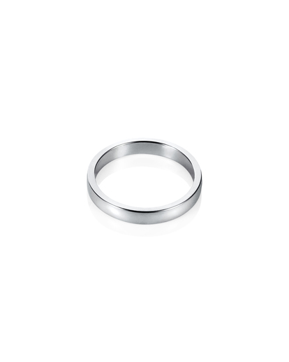 Half Round Thin Ring Silver nel gruppo Anelli / Anelli d'argento presso SCANDINAVIAN JEWELRY DESIGN (13-100-02186-0000)