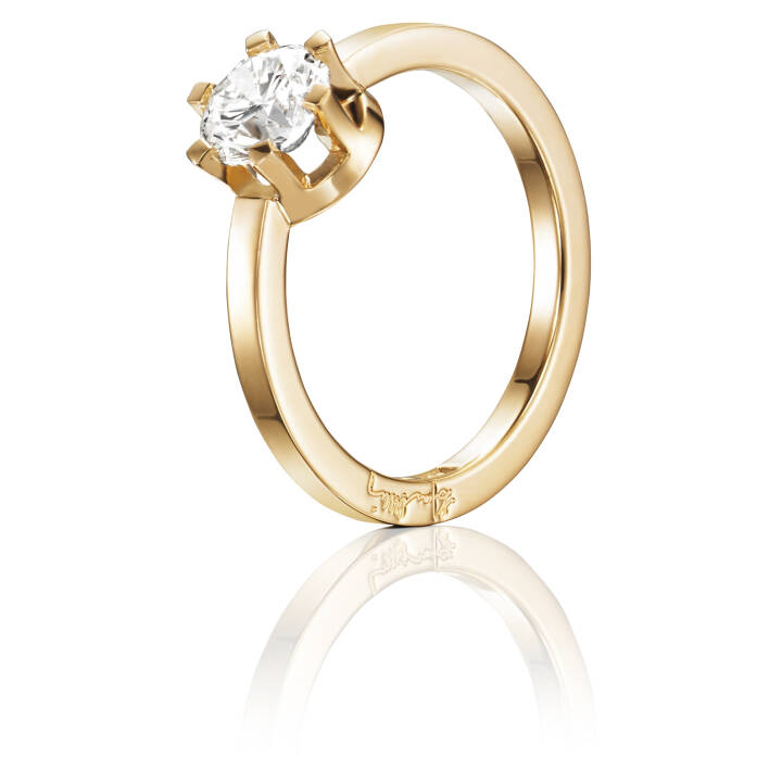Crown Wedding 1.0 ct Diamante Anello Oro nel gruppo Anelli / Anelli di fidanzamento e fedi presso SCANDINAVIAN JEWELRY DESIGN (13-101-01126)