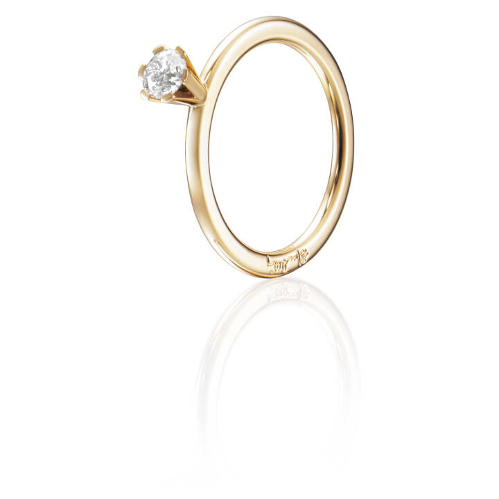 High On Love 0.30 ct Diamante Anello Oro nel gruppo Anelli / Anelli di diamanti presso SCANDINAVIAN JEWELRY DESIGN (13-101-01462)