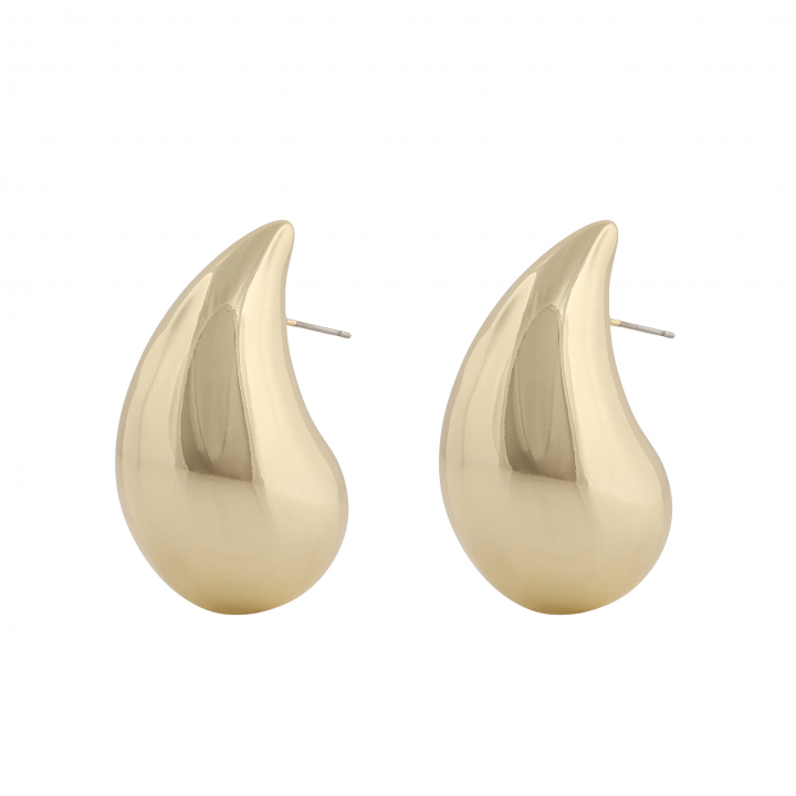 Yenni big ear Oro nel gruppo Orecchini / Orecchini d'oro presso SCANDINAVIAN JEWELRY DESIGN (1302-6300-257)