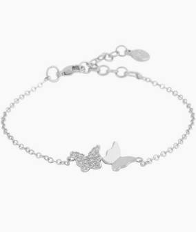 Vega chain brace Silver clear nel gruppo Bracciali / Bracciali d'argento presso SCANDINAVIAN JEWELRY DESIGN (1313-3100-012)