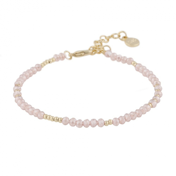 Harper brace Gold light pink nel gruppo Bracciali / Bracciali d'oro presso SCANDINAVIAN JEWELRY DESIGN (1314-3300-379)