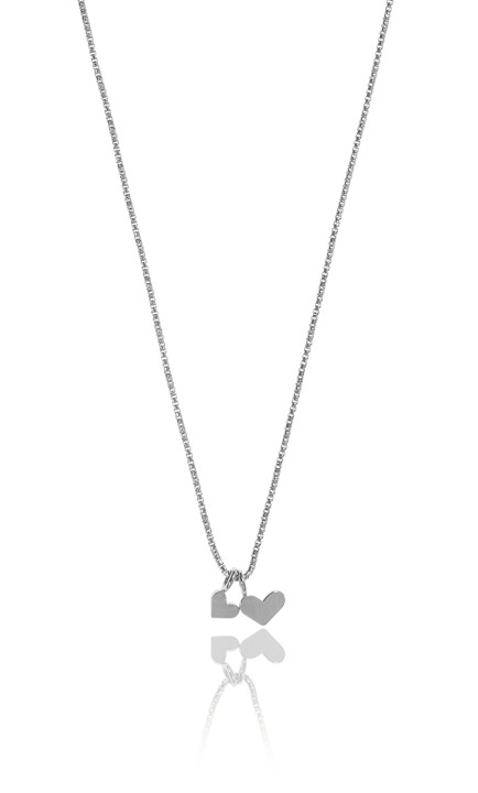 Love pendant Collane Argento 42-47 cm nel gruppo Collane / Collane d'argento presso SCANDINAVIAN JEWELRY DESIGN (1522111009)