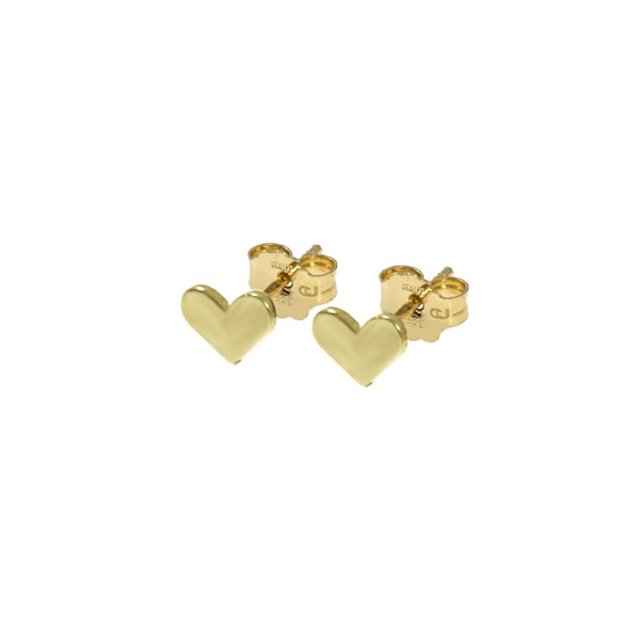 Love small Orecchino Oro nel gruppo Orecchini / Orecchini d'oro presso SCANDINAVIAN JEWELRY DESIGN (1526421009)