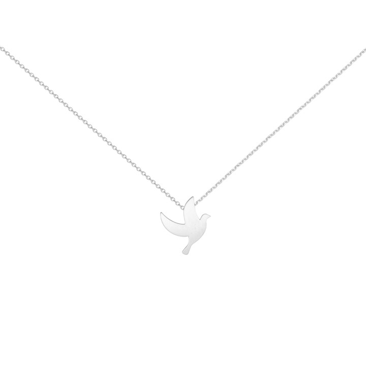 Peace neck Argento 40-45 cm nel gruppo Last Chance / Collane presso SCANDINAVIAN JEWELRY DESIGN (1612171008)