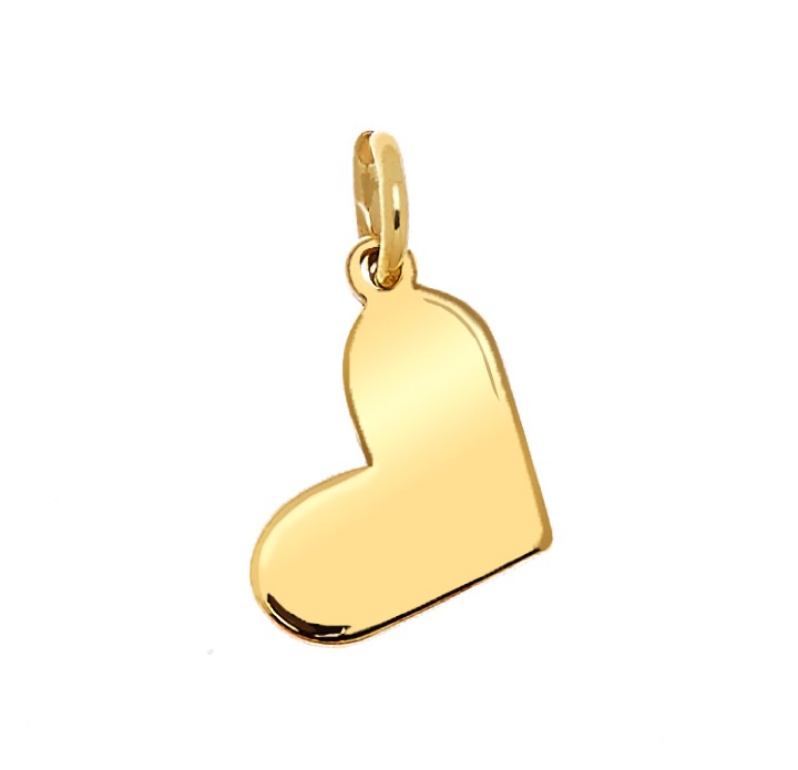 Letters Heart Orecchino Oro nel gruppo Collane / Collane d'oro presso SCANDINAVIAN JEWELRY DESIGN (1623121005)