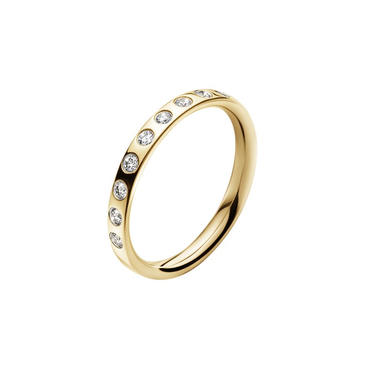MAGIC Anello Diamante 0.18 ct Oro nel gruppo Anelli / Anelli di fidanzamento e fedi presso SCANDINAVIAN JEWELRY DESIGN (20000345)