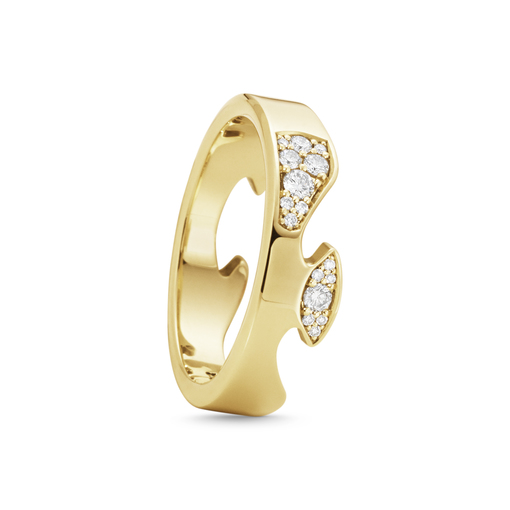 FUSION END Anello Diamant (Oro) nel gruppo Anelli / Anelli di fidanzamento e fedi presso SCANDINAVIAN JEWELRY DESIGN (20001059)