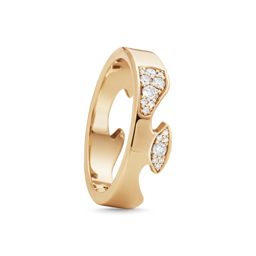 FUSION END Anello Diamant (Oro rosa) nel gruppo Anelli / Anelli di diamanti presso SCANDINAVIAN JEWELRY DESIGN (20001065)