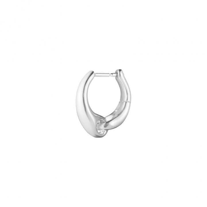 REFLECT SMALL EarAnello (1pcs) Argento nel gruppo Orecchini / Orecchini d'argento presso SCANDINAVIAN JEWELRY DESIGN (20001176)