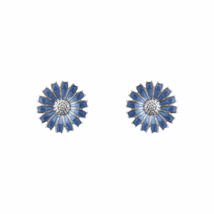 DAISY EARSTUD BLUE 11MM nel gruppo Orecchini / Orecchini d'argento presso SCANDINAVIAN JEWELRY DESIGN (20001544)