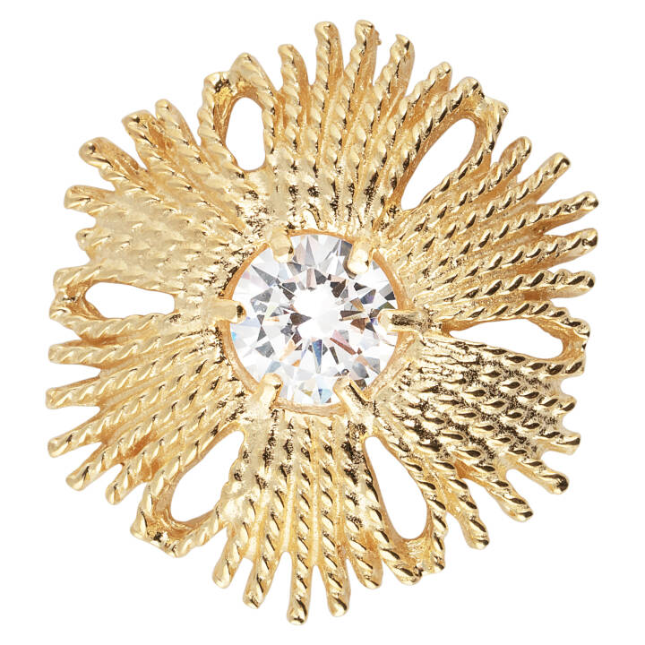 Gatsby big stone Anello Oro nel gruppo Anelli presso SCANDINAVIAN JEWELRY DESIGN (2015520161V)