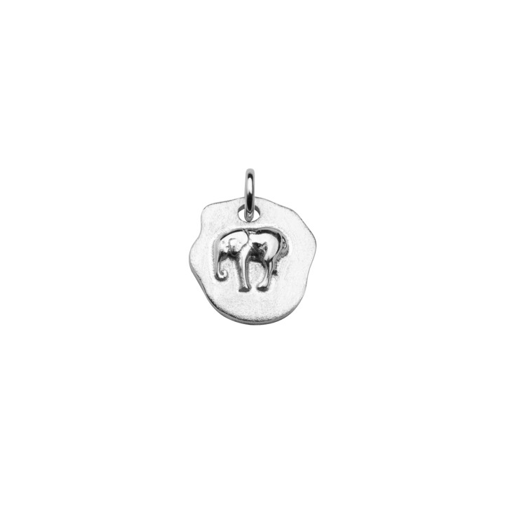 Letters elephant pendant Argento nel gruppo Collane / Collane d'argento presso SCANDINAVIAN JEWELRY DESIGN (2116670001)
