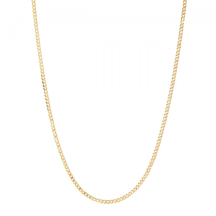 Saffi Necklace 50 Goldplated Silver (One) nel gruppo Collane / Collane d'oro presso SCANDINAVIAN JEWELRY DESIGN (300407YG-50)