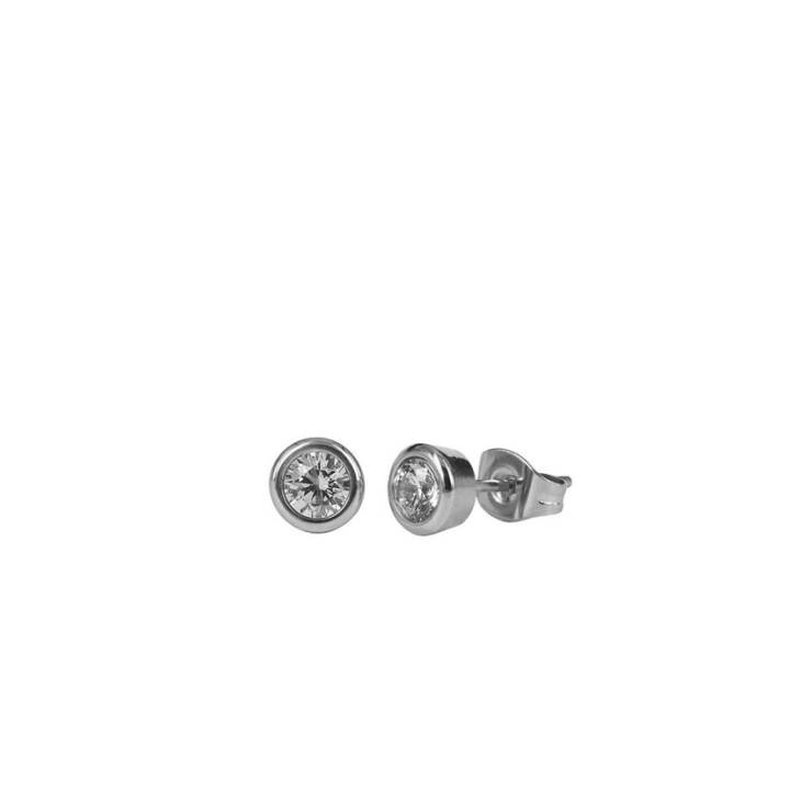 LILLY 4 mm Orecchini Acciaio nel gruppo Orecchini / Orecchini d'argento presso SCANDINAVIAN JEWELRY DESIGN (357637)