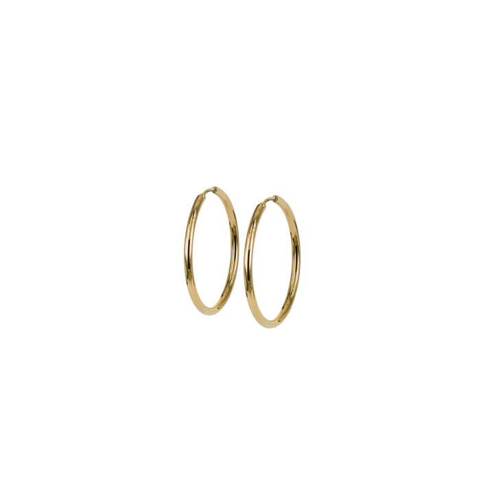 MAXI 14mm Orecchini Oro nel gruppo Orecchini / Orecchini d'oro presso SCANDINAVIAN JEWELRY DESIGN (370131)