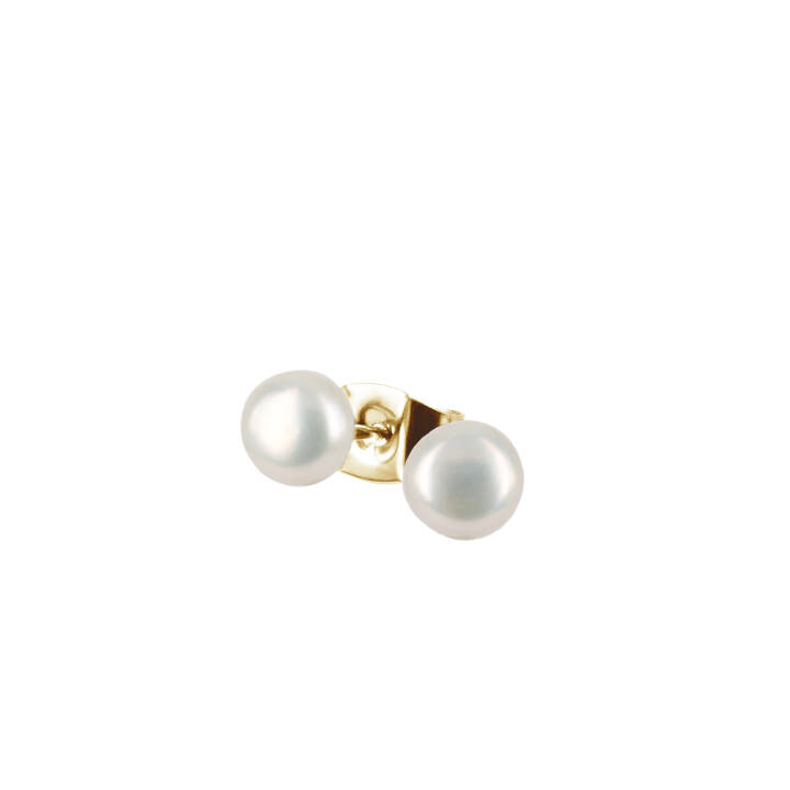PALMA Stud Small Orecchini Oro nel gruppo Orecchini / Orecchini di perle presso SCANDINAVIAN JEWELRY DESIGN (370292)