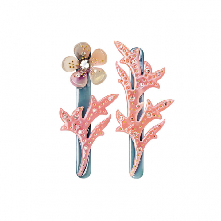 Kalei Orchid Hairclip set nel gruppo Accessori presso SCANDINAVIAN JEWELRY DESIGN (3824)
