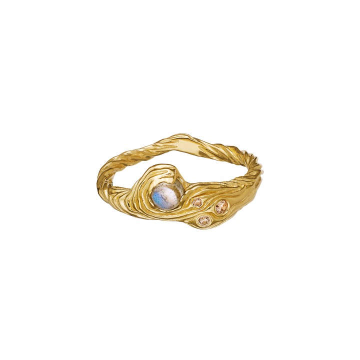 Oceana Anello Oro nel gruppo Anelli / Anelli d'oro presso SCANDINAVIAN JEWELRY DESIGN (4774a)
