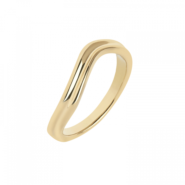 Soma Ring Goldplated Silver nel gruppo Anelli / Anelli d'oro presso SCANDINAVIAN JEWELRY DESIGN (500416YG)