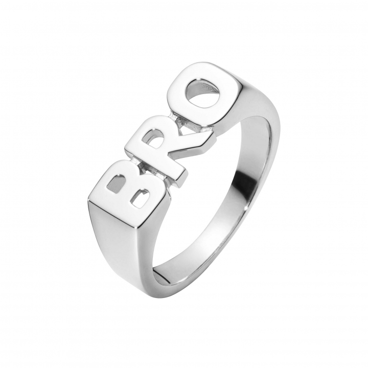 BRO Ring Silver nel gruppo Anelli / Anelli d'argento presso SCANDINAVIAN JEWELRY DESIGN (500463AG)