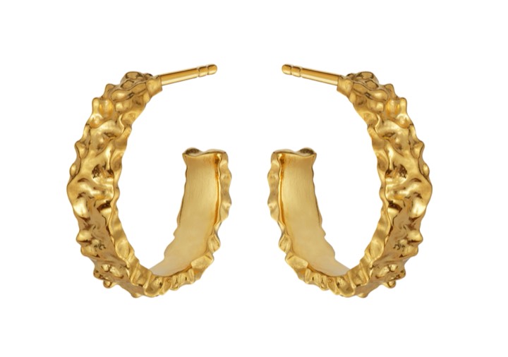 Aio Medium Orecchino (Oro) nel gruppo Orecchini / Orecchini d'oro presso SCANDINAVIAN JEWELRY DESIGN (9566a)