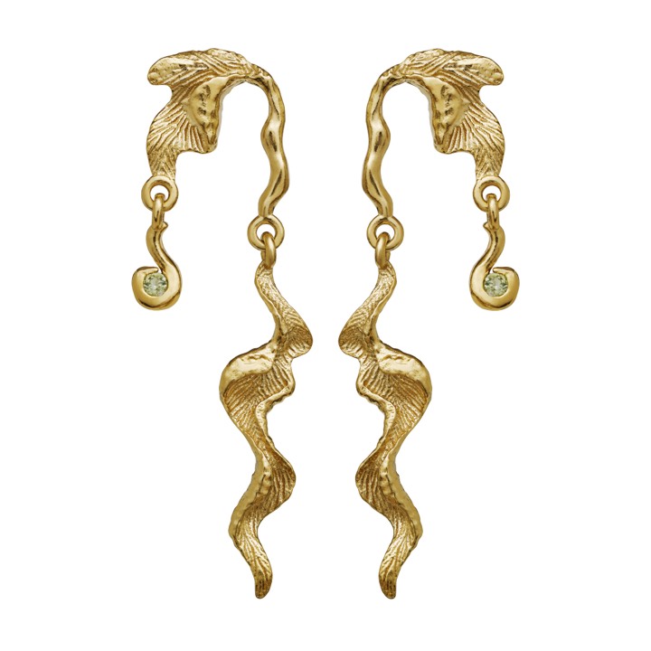 Lida Orecchino (Oro) nel gruppo Orecchini / Orecchini d'oro presso SCANDINAVIAN JEWELRY DESIGN (9692a)