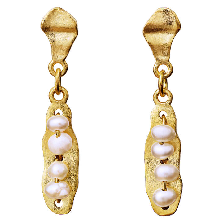 Mai Orecchino Oro nel gruppo Orecchini / Orecchini di perle presso SCANDINAVIAN JEWELRY DESIGN (9771a)