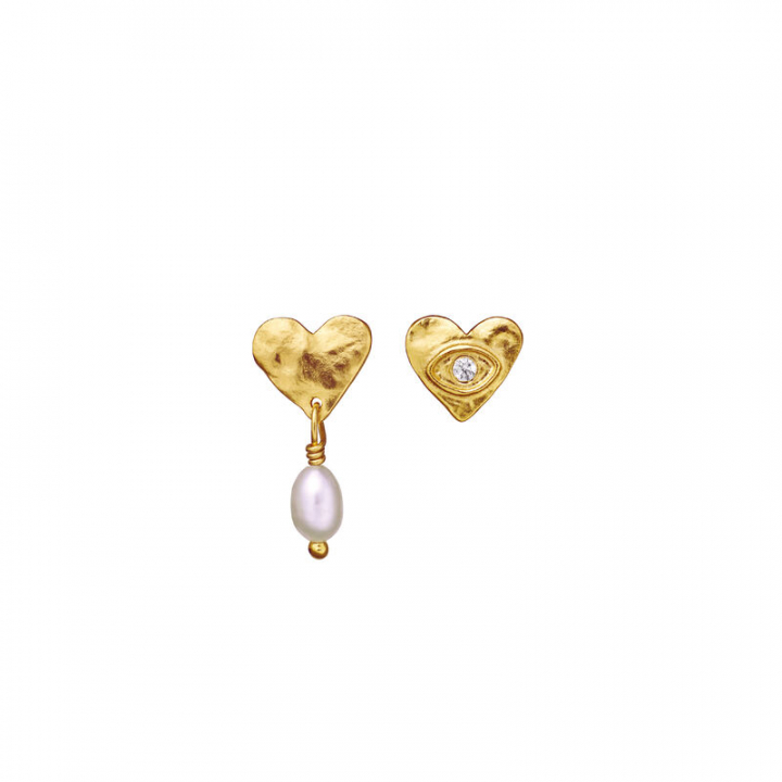 Vesta Earsticks Oro nel gruppo Orecchini / Orecchini di perle presso SCANDINAVIAN JEWELRY DESIGN (9838A)