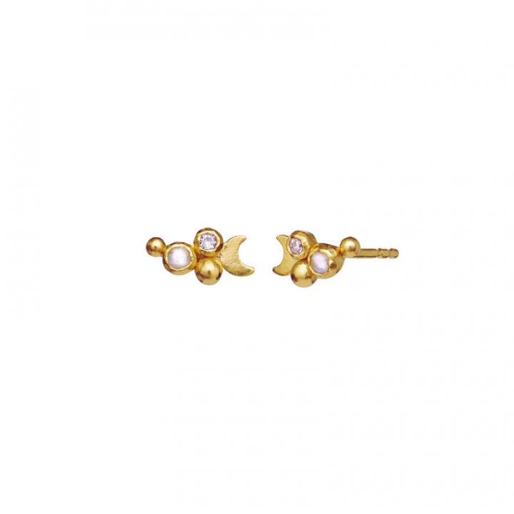 Nyx Earsticks Oro nel gruppo Orecchini / Orecchini di perle presso SCANDINAVIAN JEWELRY DESIGN (9860A)