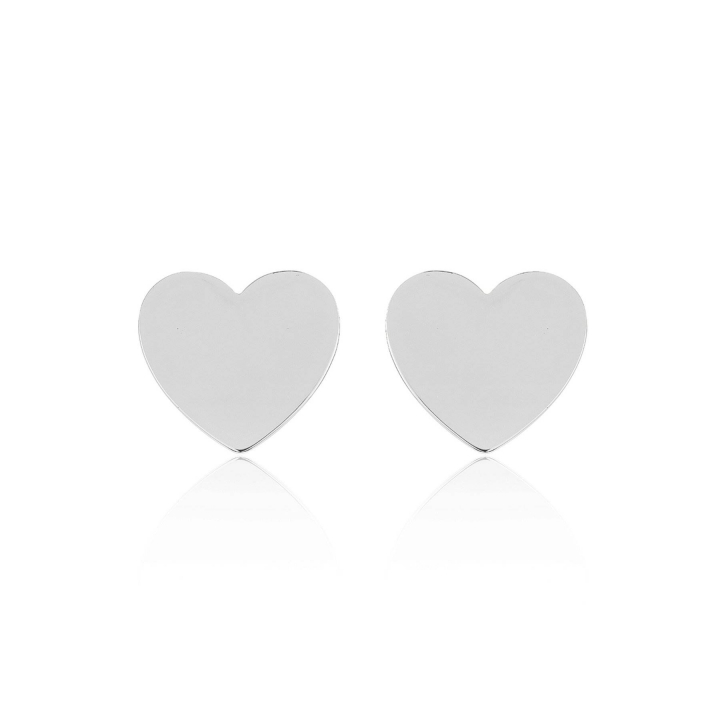 Heart Mini Studs Orecchino (Argento) nel gruppo Orecchini / Orecchini d'argento presso SCANDINAVIAN JEWELRY DESIGN (E1451RHS0-OS)