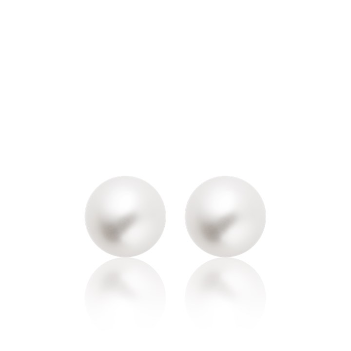 Pearl Studs Orecchino (Oro) nel gruppo Orecchini / Orecchini di perle presso SCANDINAVIAN JEWELRY DESIGN (E1723GPPE-OS)