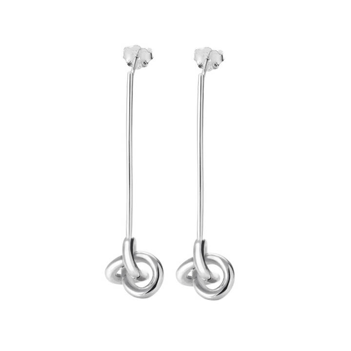 Le knot d'oreille Argento nel gruppo Orecchini / Orecchini d'argento presso SCANDINAVIAN JEWELRY DESIGN (LKT-E2M000-S)