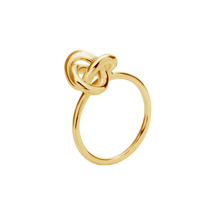 Le knot Anello Oro nel gruppo Anelli / Anelli d'oro presso SCANDINAVIAN JEWELRY DESIGN (LKT-R20-G)