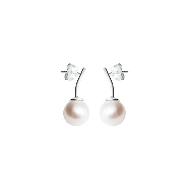 Le pearl Orecchino Argento nel gruppo Orecchini / Orecchini di perle presso SCANDINAVIAN JEWELRY DESIGN (LPL-E1M000-S)