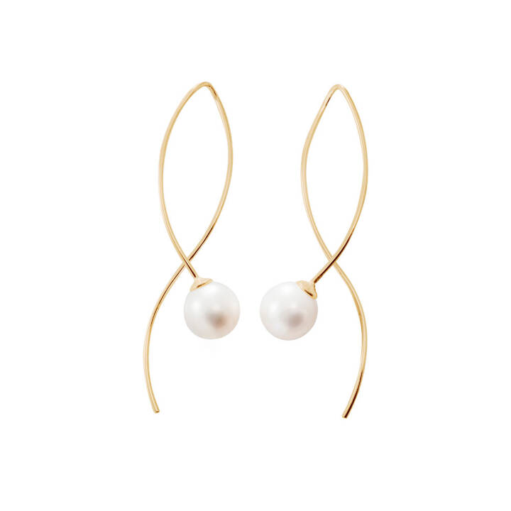 Le pearl d'oreille Oro nel gruppo Orecchini / Orecchini di perle presso SCANDINAVIAN JEWELRY DESIGN (LPL-E2M000-G)