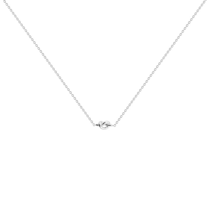 Knot Collane (Argento) 40-45 cm nel gruppo Collane / Collane d'argento presso SCANDINAVIAN JEWELRY DESIGN (N1588RHS0-OS)