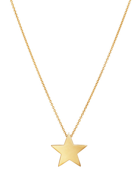 Star Large Collane (Oro) 42 cm nel gruppo Collane / Collane d'oro presso SCANDINAVIAN JEWELRY DESIGN (N2104GPS0-OS)