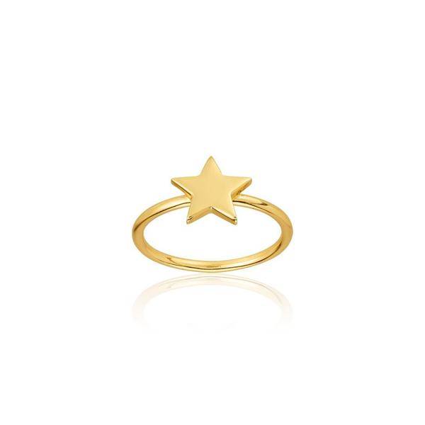 Star Anello (Oro) nel gruppo Anelli presso SCANDINAVIAN JEWELRY DESIGN (R2103GPS0)