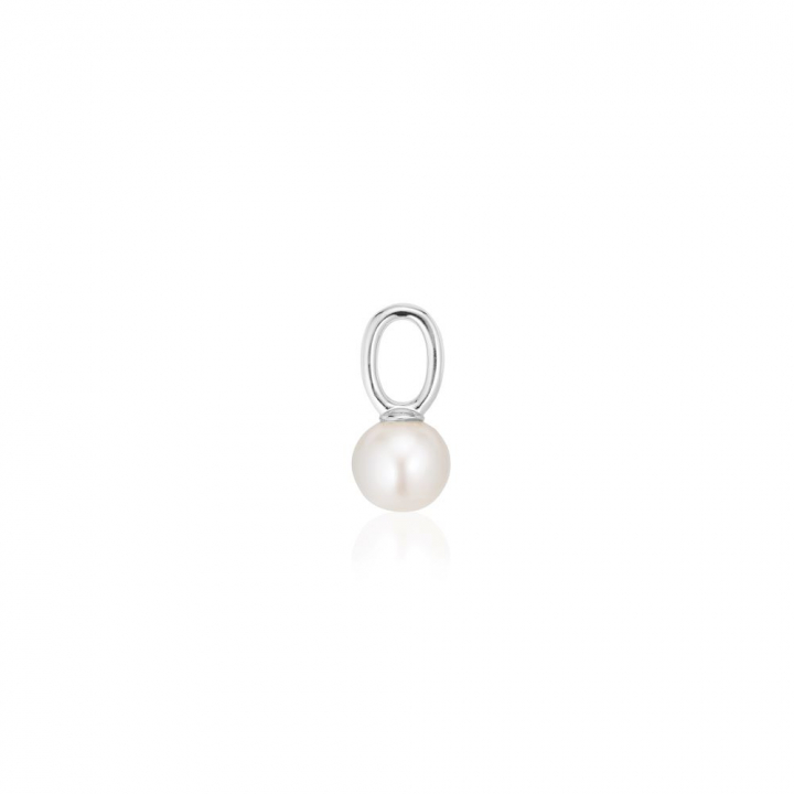Charm Perla Uno  - med sötvattenpärla Hoop  nel gruppo Orecchini / Orecchini di perle presso SCANDINAVIAN JEWELRY DESIGN (SJ-CH2378-P)