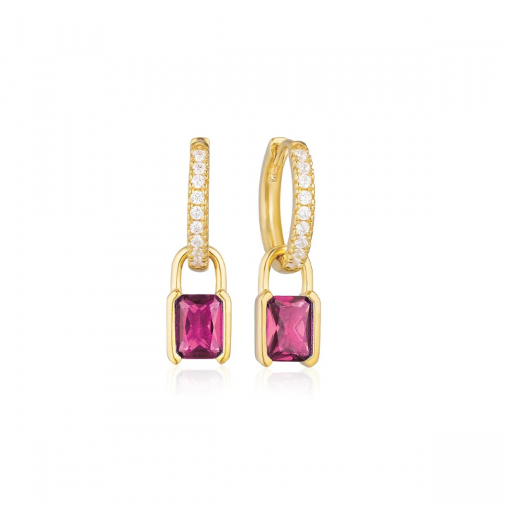 ROCCANOVA Earring Pink Gold nel gruppo Orecchini / Orecchini d'oro presso SCANDINAVIAN JEWELRY DESIGN (SJ-E42252-PKCZ-YG)