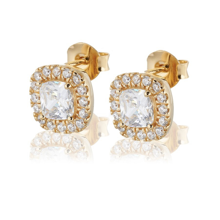 Glamorous Earrings studs Gold nel gruppo Orecchini / Orecchini d'oro presso SCANDINAVIAN JEWELRY DESIGN (gp113)