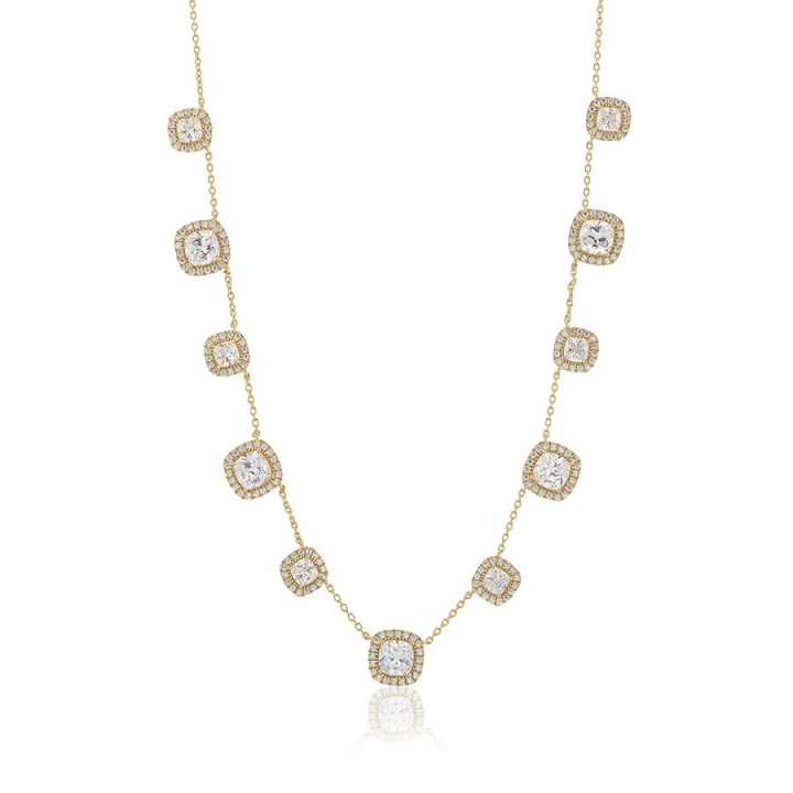 Glamorous -multi Necklace Gold nel gruppo Collane / Collane d'oro presso SCANDINAVIAN JEWELRY DESIGN (gp149)