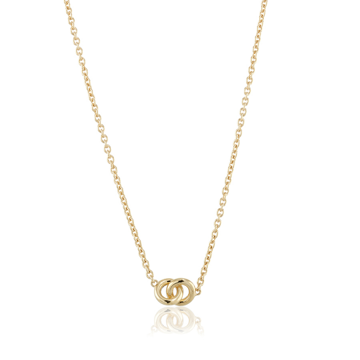 The knot mini Necklace Gold nel gruppo Collane / Collane d'oro presso SCANDINAVIAN JEWELRY DESIGN (gp39)