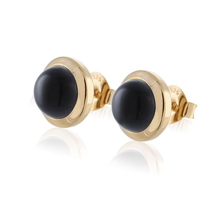 Devine Stone Earrings Gold nel gruppo Orecchini / Orecchini d'oro presso SCANDINAVIAN JEWELRY DESIGN (gp61)