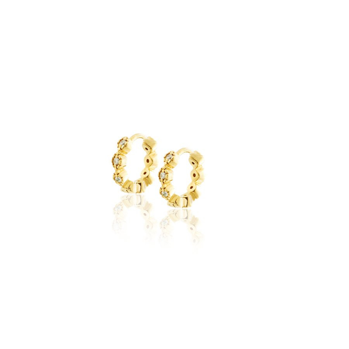 Time to glow Earrings Gold nel gruppo Orecchini / Orecchini d'oro presso SCANDINAVIAN JEWELRY DESIGN (gp7)