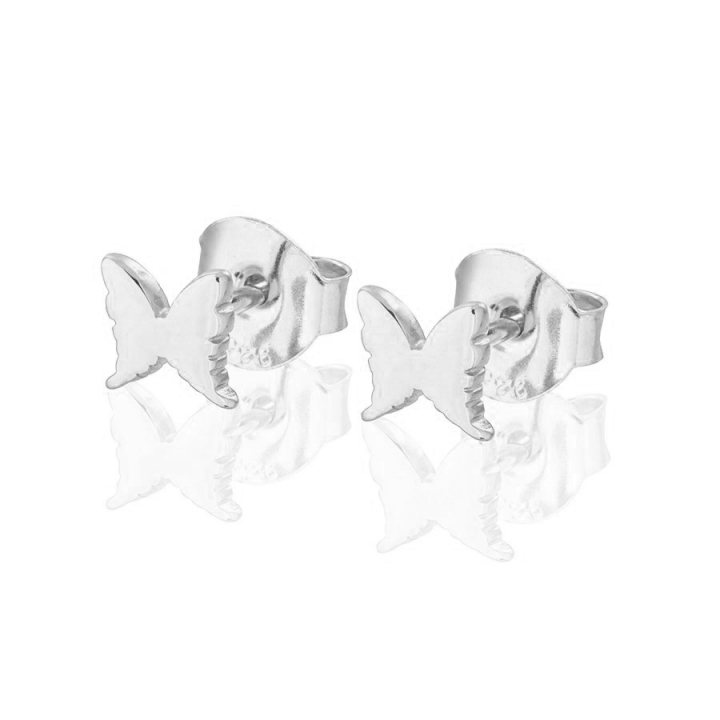 Petite papillion  Earrings Silver nel gruppo Orecchini / Orecchini d'argento presso SCANDINAVIAN JEWELRY DESIGN (s109)