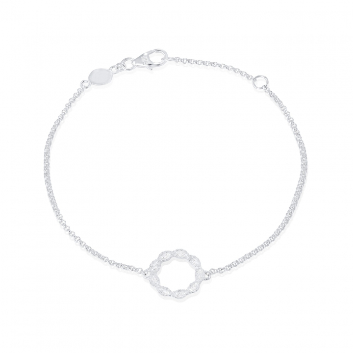 Safe and sound Bracelet Silver nel gruppo Bracciali / Bracciali d'argento presso SCANDINAVIAN JEWELRY DESIGN (s215)